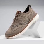 Large Size Comfortable Men'S Shoes Light Fashion Casual Sports Shoes Breathable Flying Mesh Top Loafers